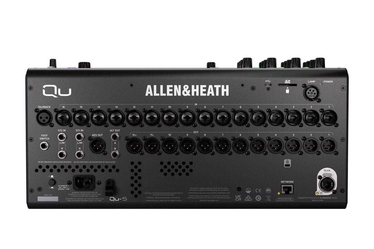 Nowy mikser cyfrowy ALLEN&HEATH Qu-5 NOWOŚĆ !!!