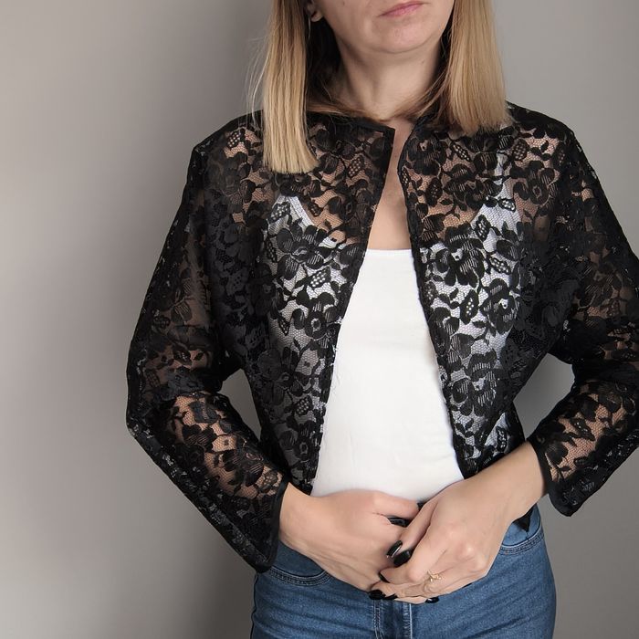 Koronkowe bolerko narzutka damska nowe