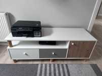 Szafka rtv black red white