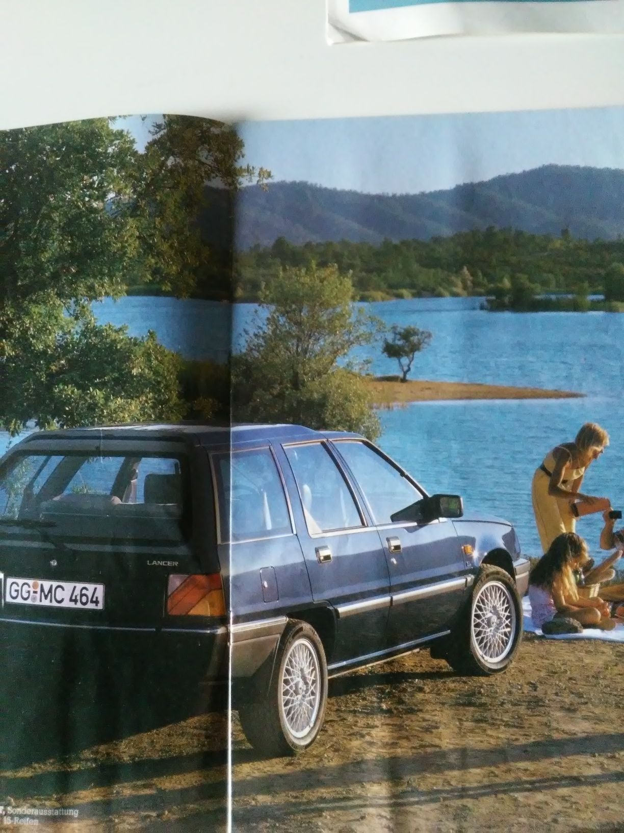 Prospekt samochodowy Mitsubishi Lancer combi