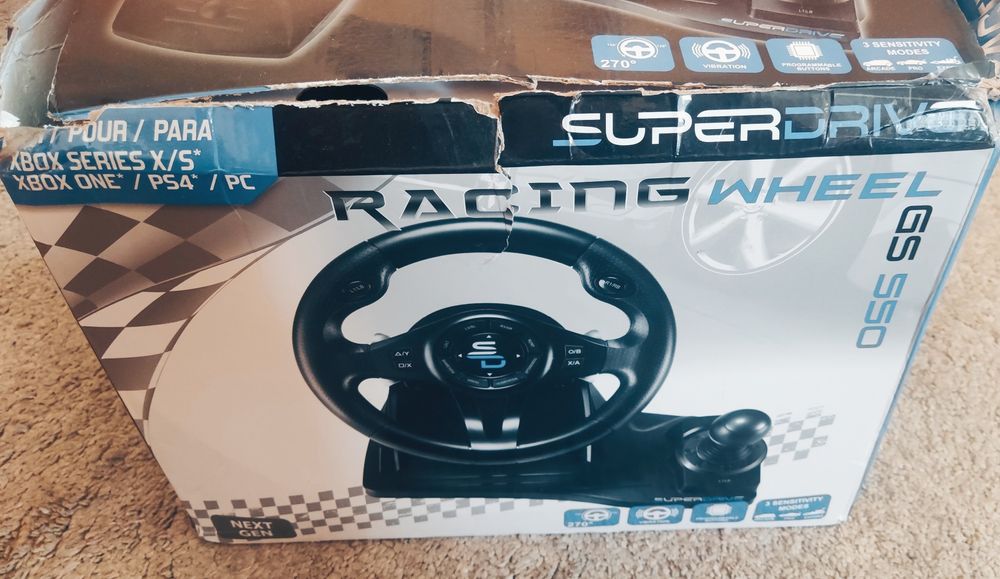 Kirownica PS4/PC/XBOX Super Drive GS550