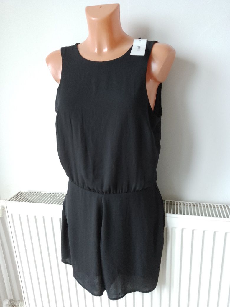 Czarny kombinezon Gina Tricot roz 38