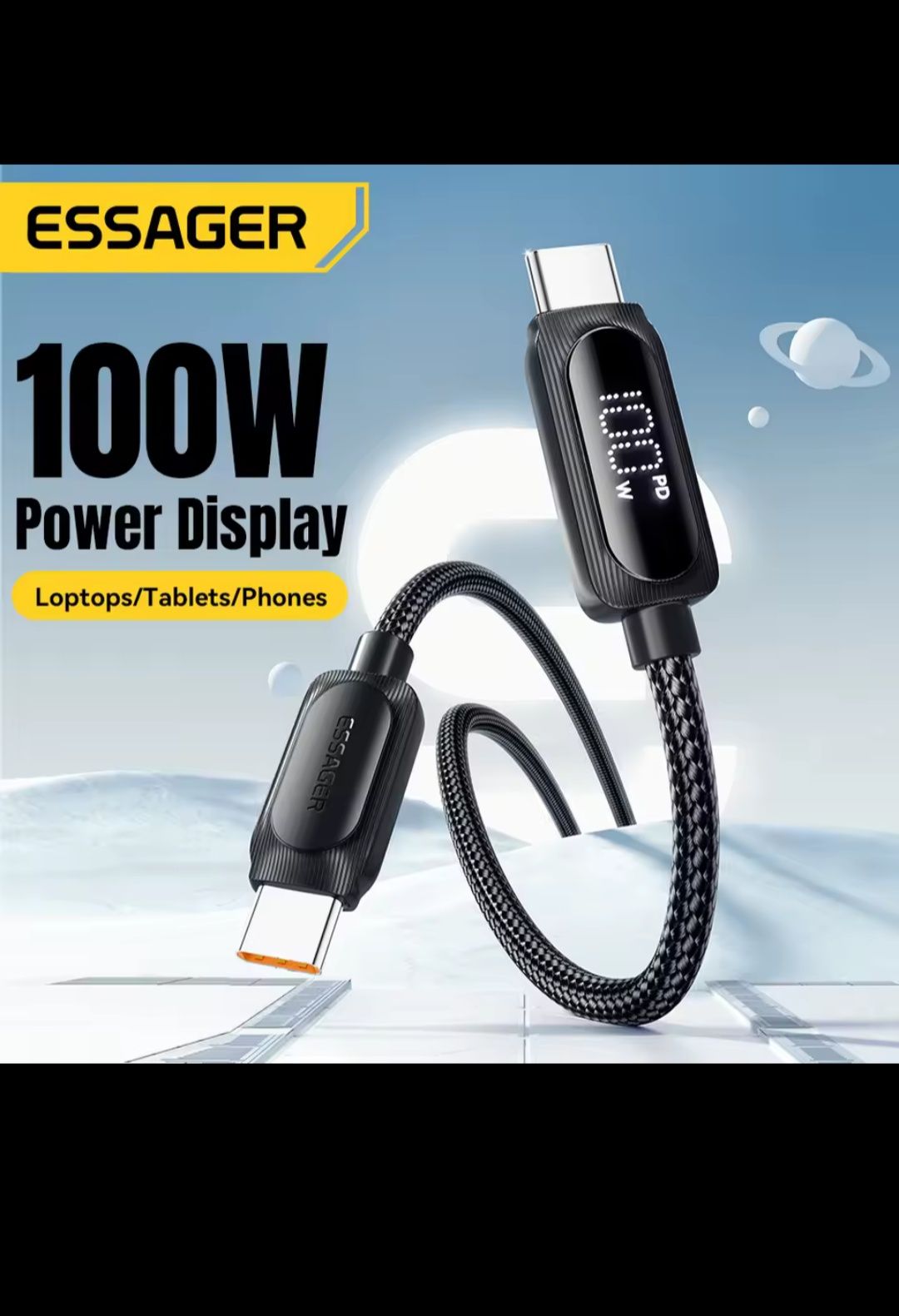 Kabel USB C USB C 5A 100W