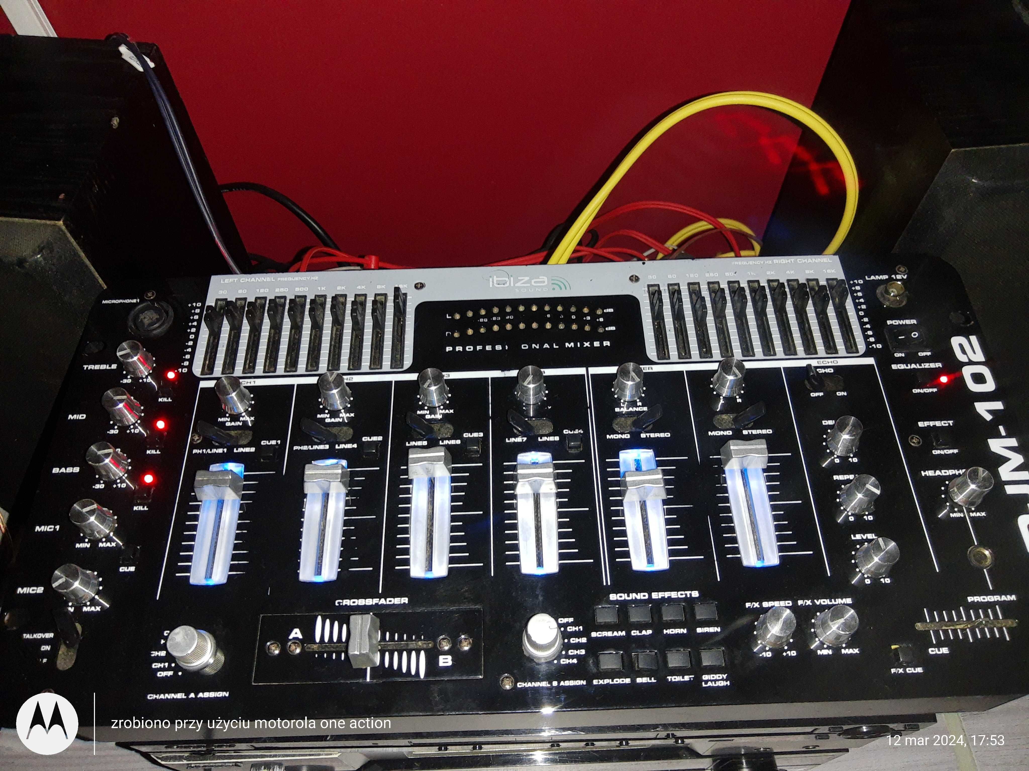 Mixer/Korektor estradowy