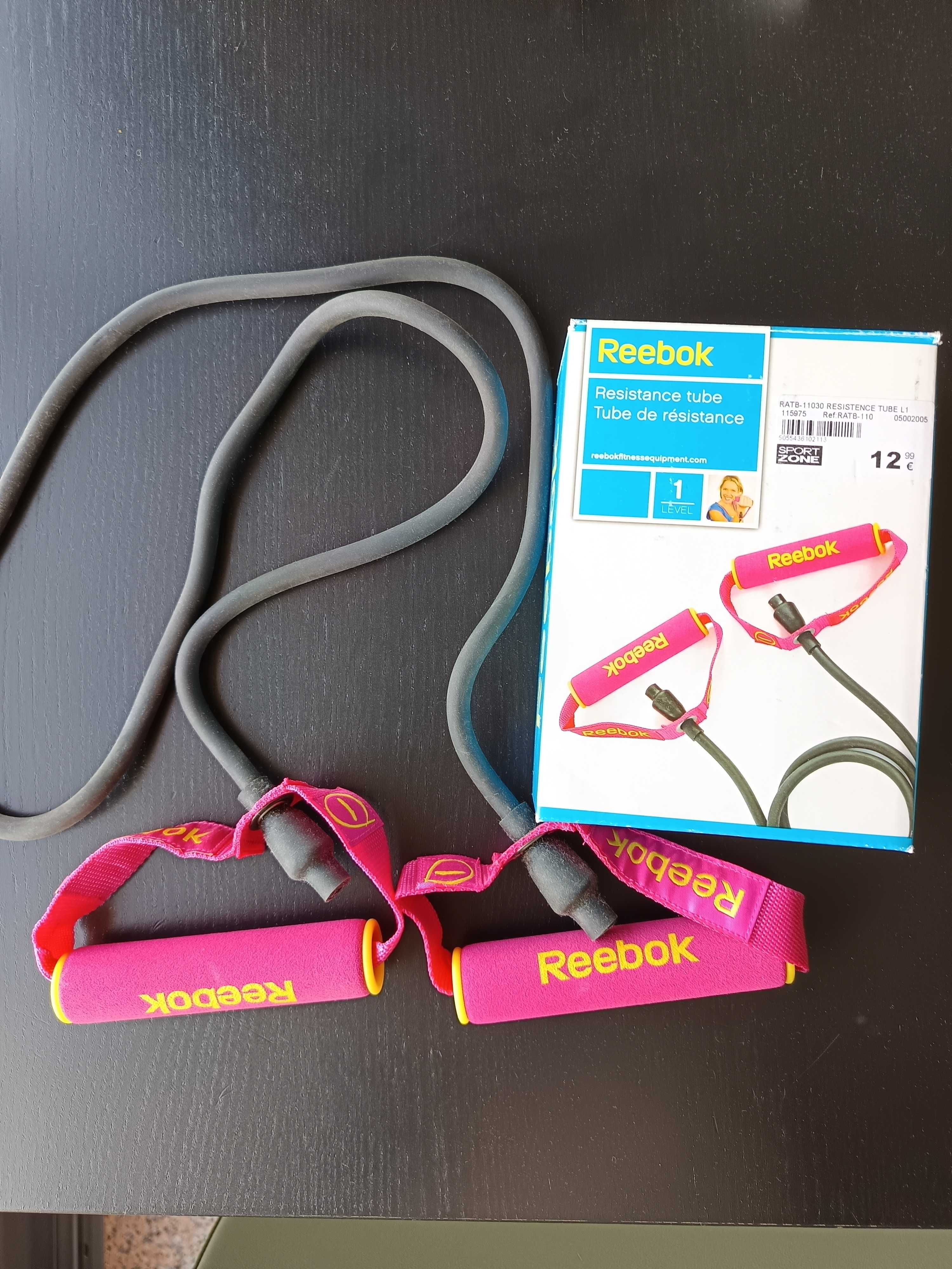 Tubo de resistência punhos macios da Reebok