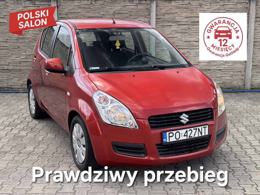 Suzuki Splash, salon polska, potwierdzony przebieg