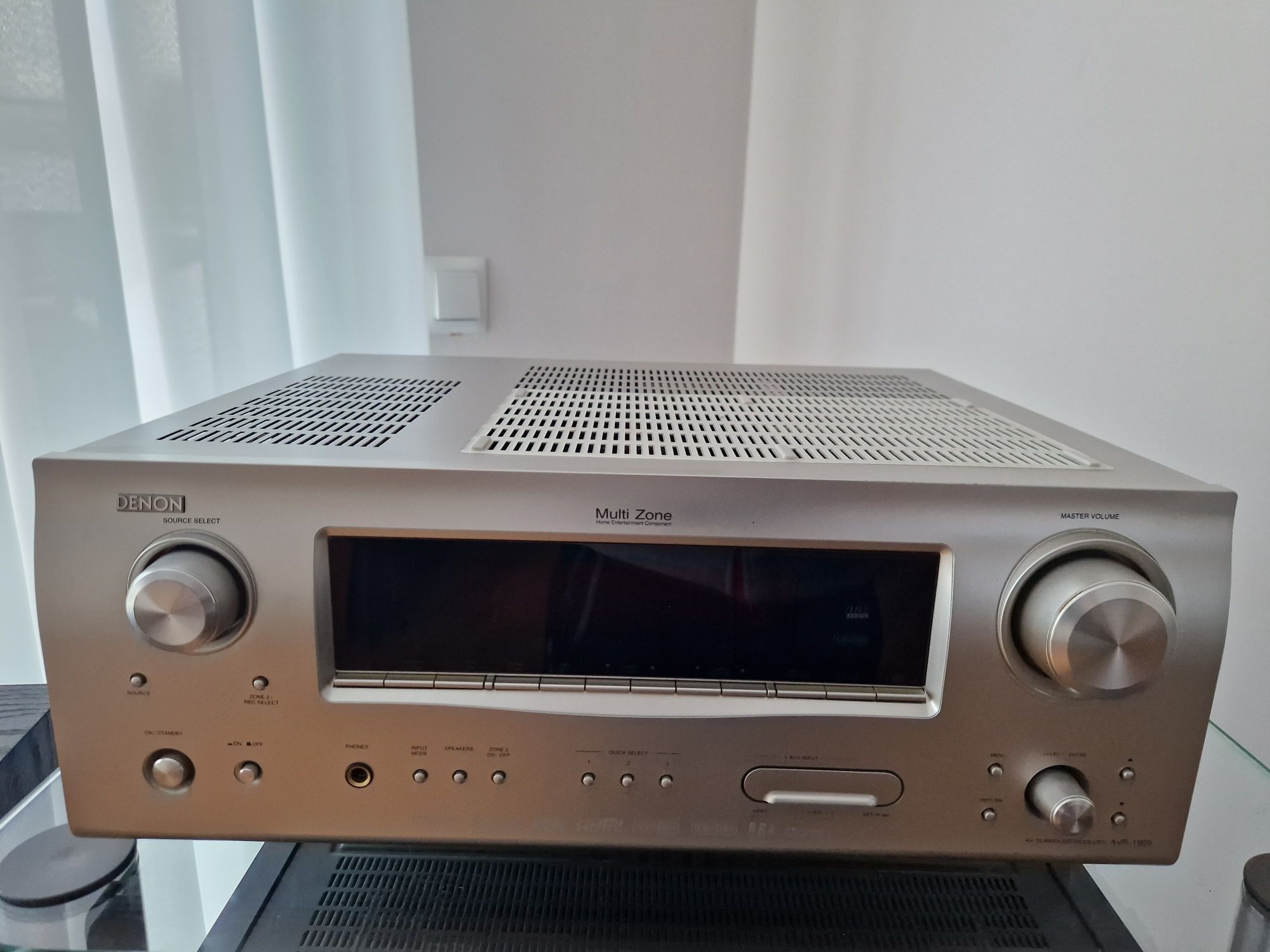 Amplituner AVR Denon AVR 1909/jak NOWY pilot/wysylka/sprawny/super/RDS