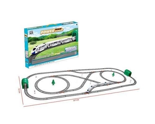 Ж/Д на батарейках со светом. Локомотив, (2186)