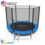 Дитячий батут Фан Фіт (FunFit) 252 см + драбинка / Польща