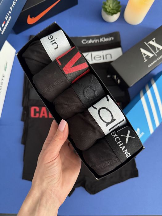 Чоловічі труси різних брендів Лакоста, Адідас, Том, Найк