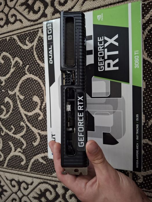 Продам Palit rtx 3060 ti 8 gb