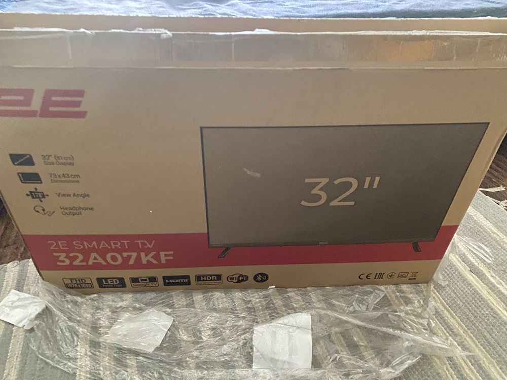 Телевізор 2E 2E-32A07KF