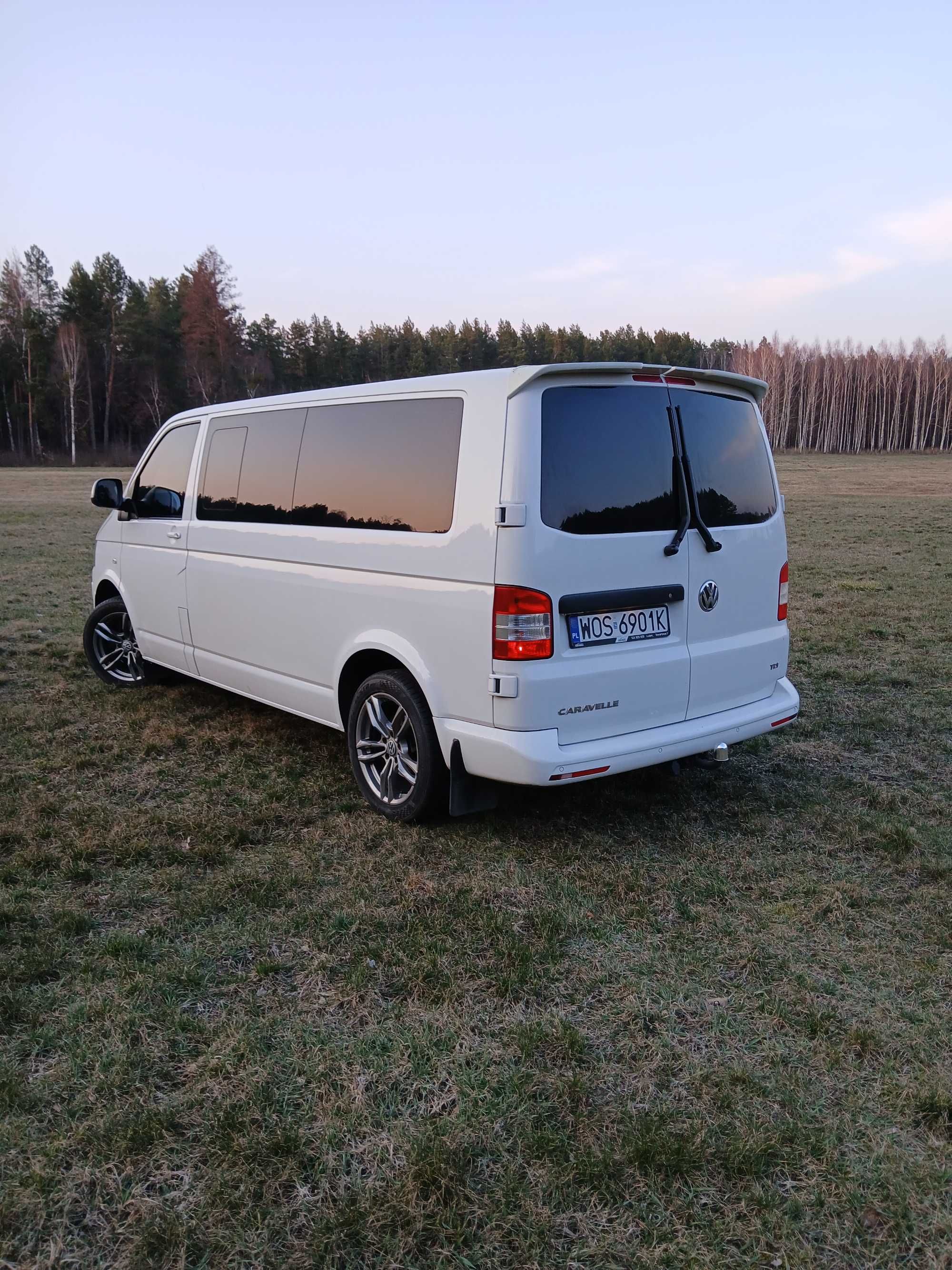 Caravelle Volkswagen long 170tys silnik Zamiana