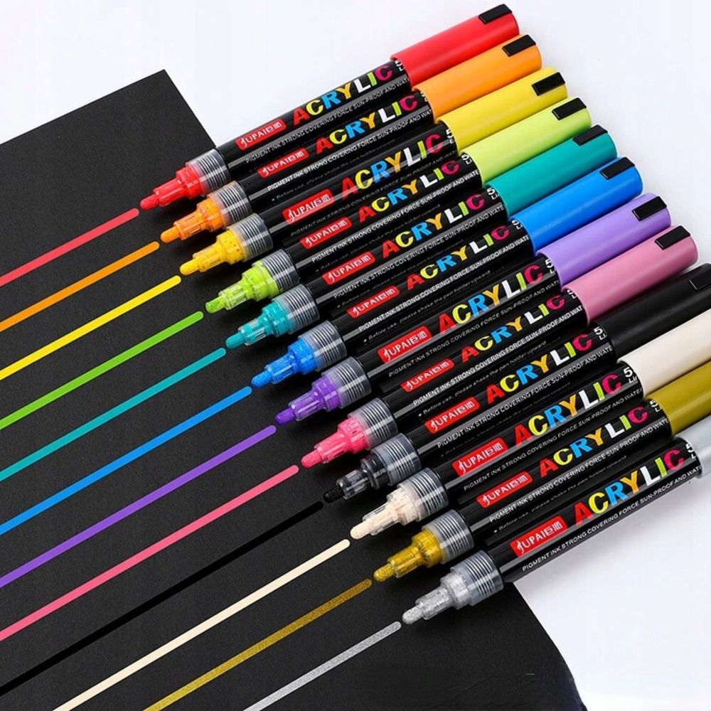 Wodoodporne markery 24 szt.