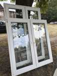 Okna plastikowe wys.144 ×szer.134
