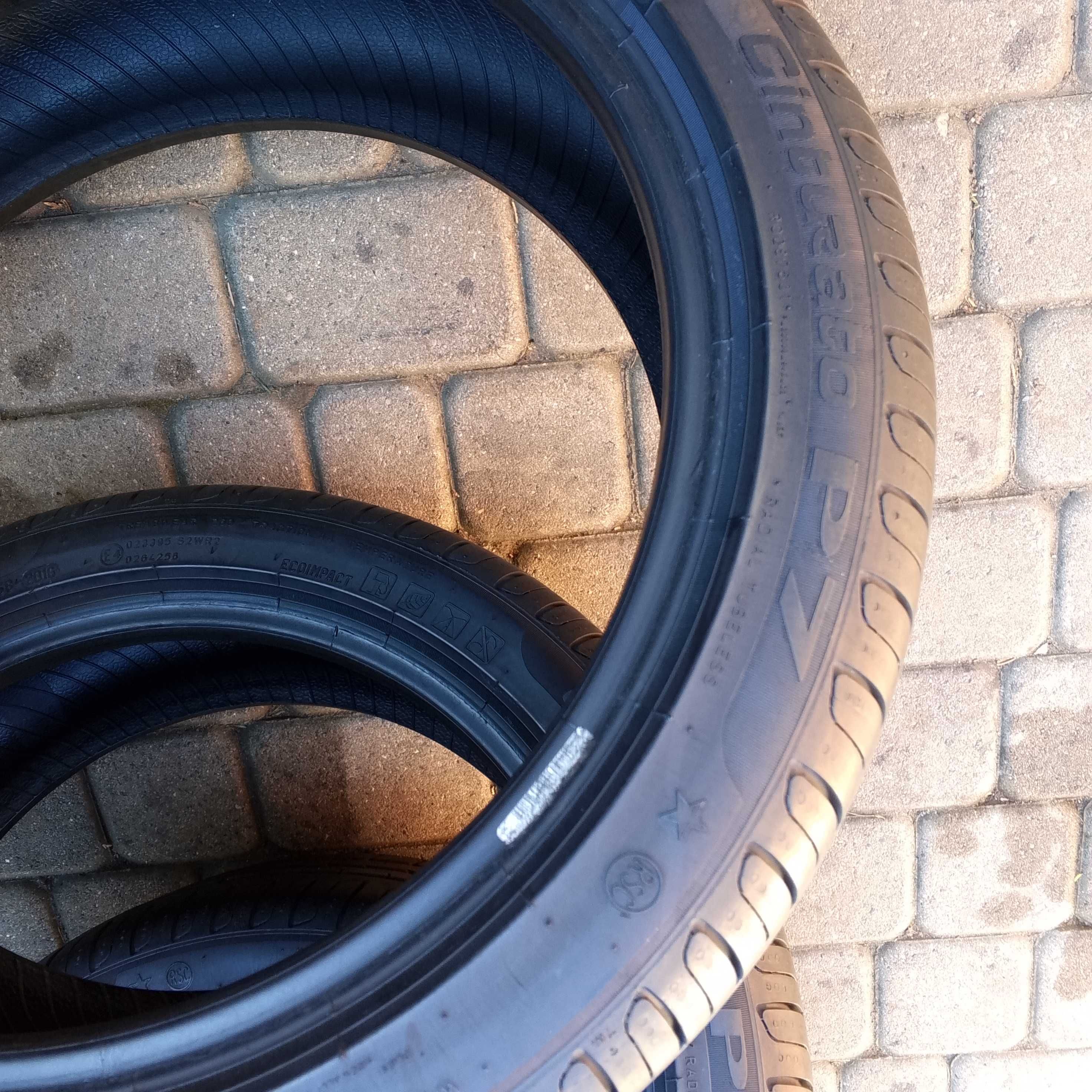 opony jak NOWE 4 szt.205/45/17 Pirelli Cinturato
