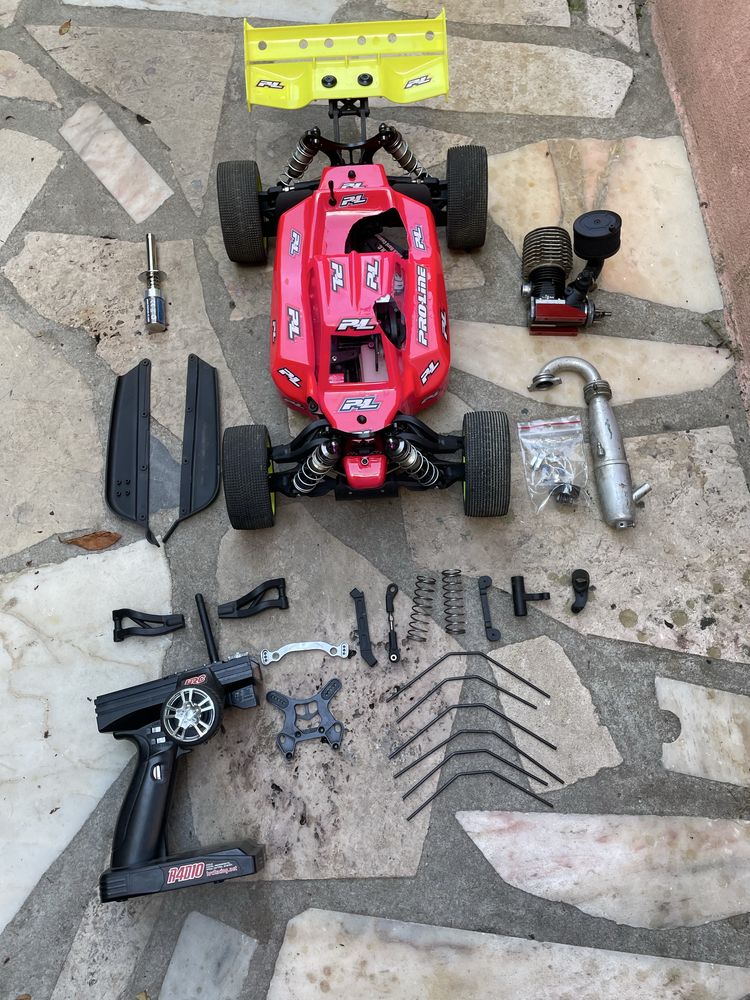 Carro rc 1/8 TT  gasolina