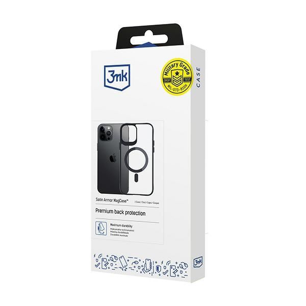 3MK Satin Armor MagCase iPhone 12 ProMax 6.7"