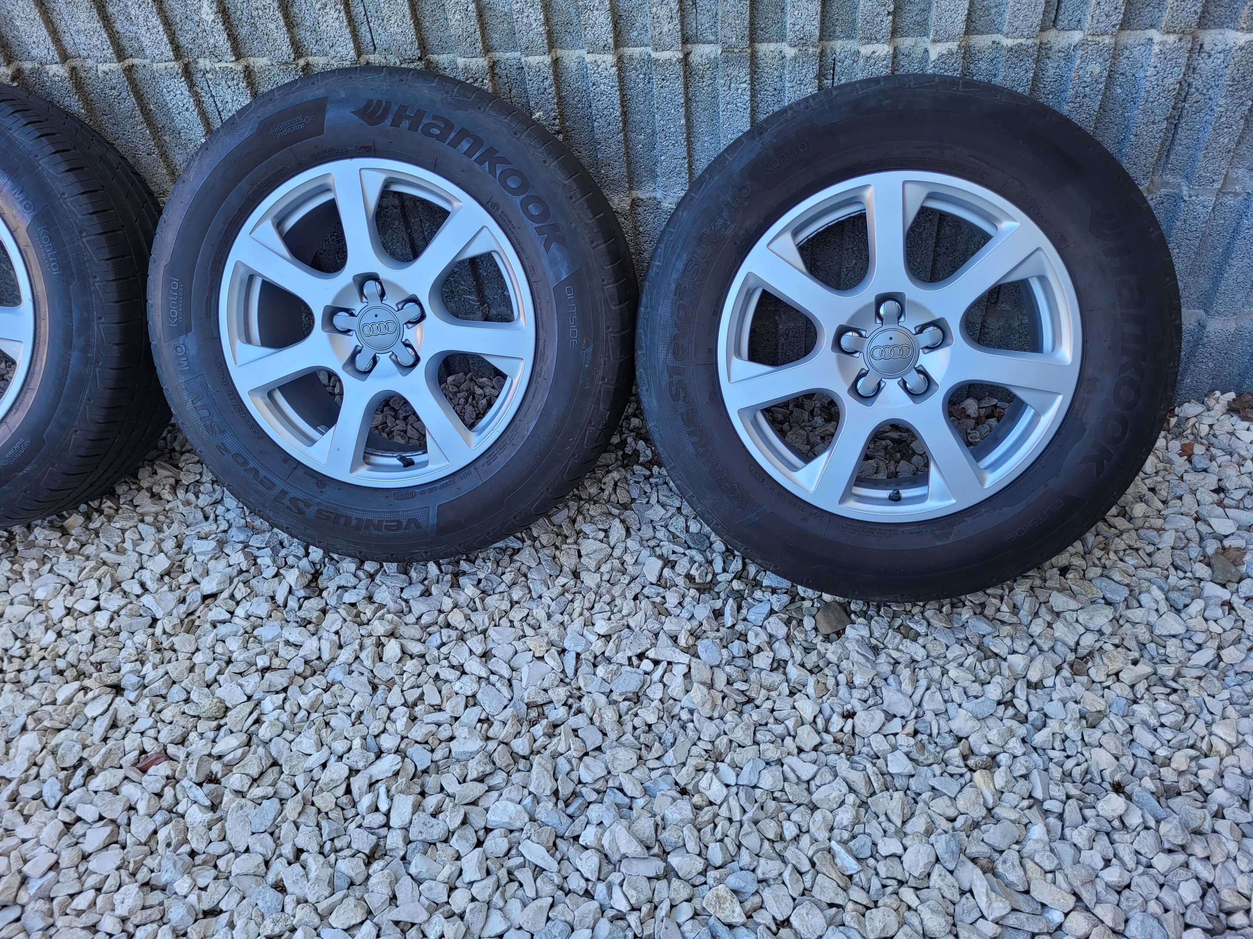 Alufelgi 5x112 17 cali Audi Q5 I II opony lato 2021 r. Możliwa Wysyłka