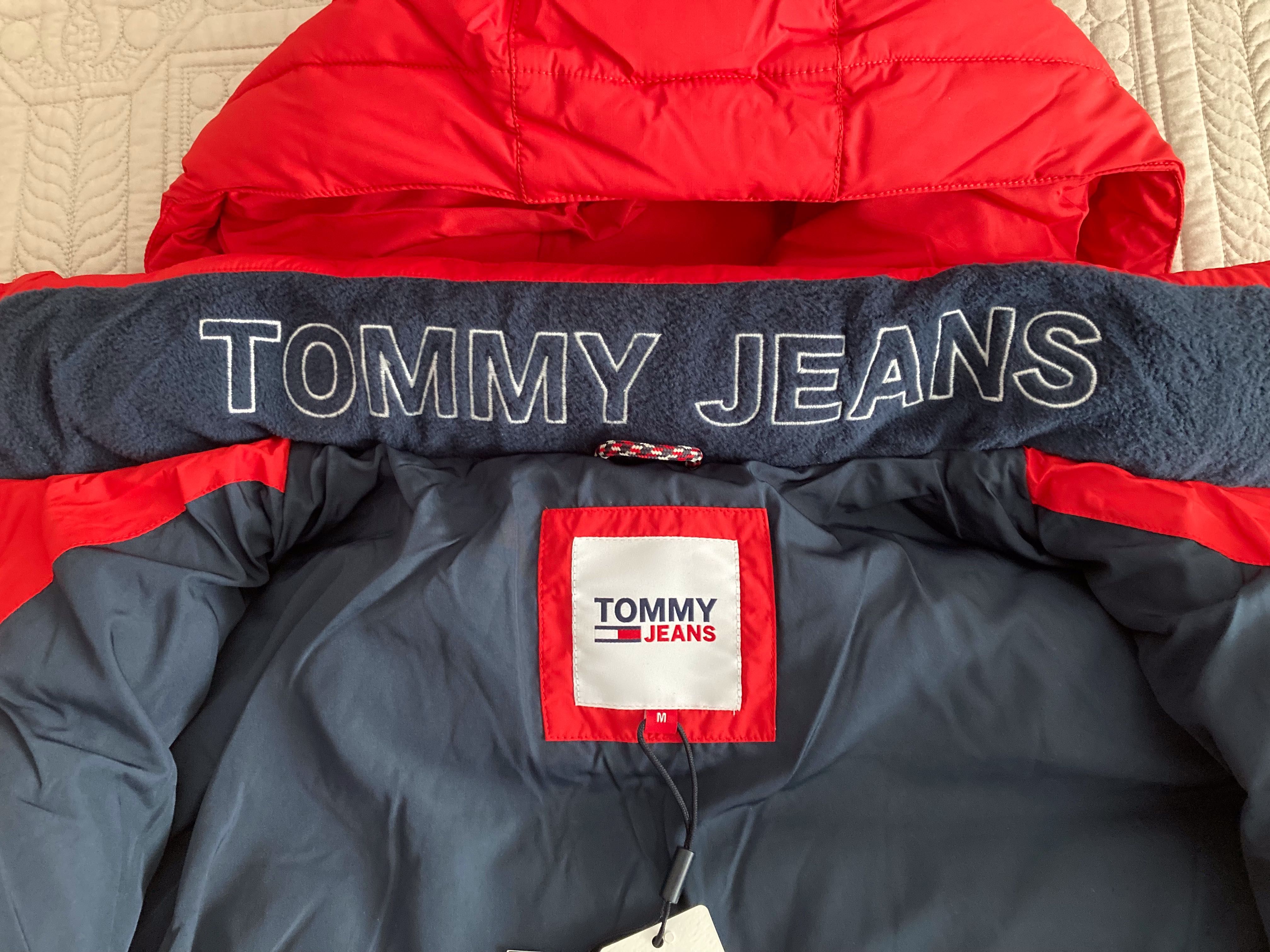 Tommy Jeans // Essential Down Jacket - Red - Size M