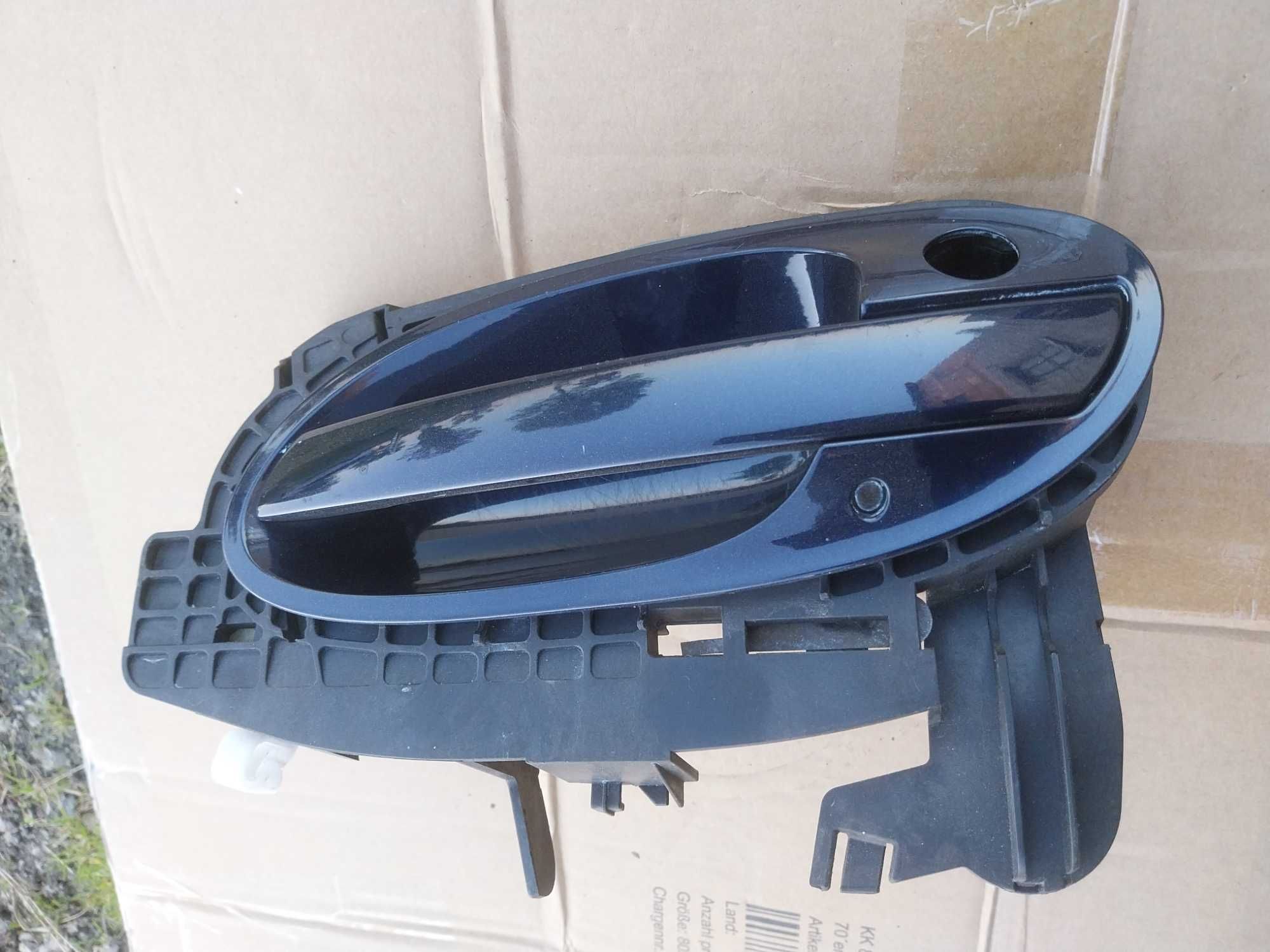 Klamka Drzwi Lewy Przód Kierowcy BMW E65 E66 Orientblau PRZEDLIFT