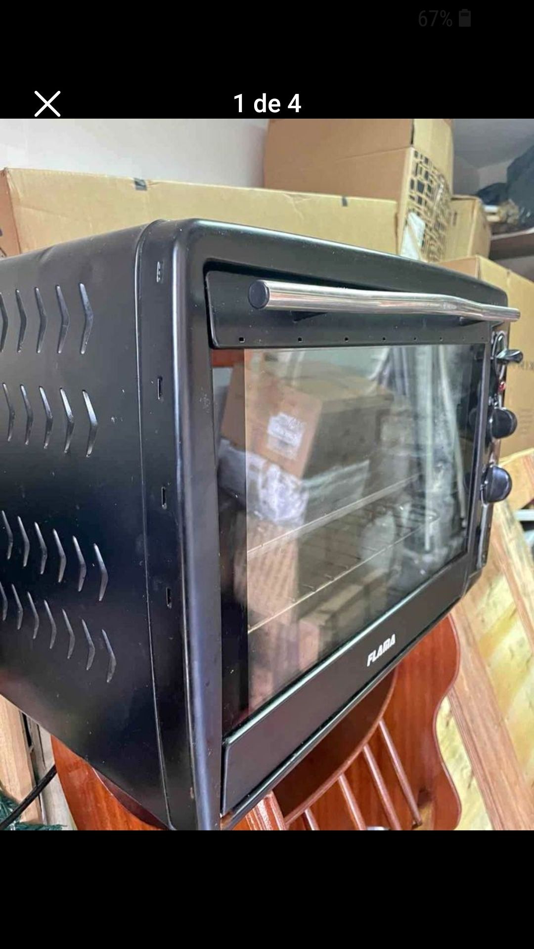 Forno eletrico pequeno