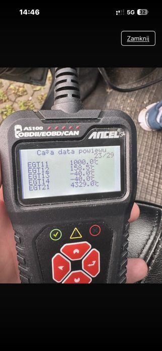 Ancel czytnik kodów