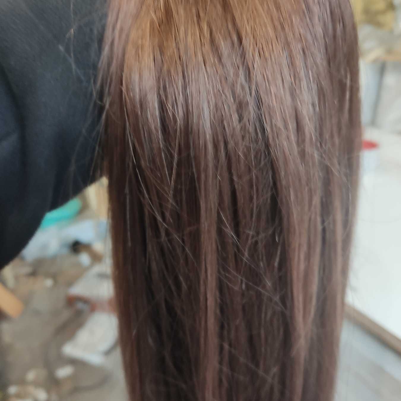 Naturalne włosy ok 60 cm 100 pasm nr 22i4