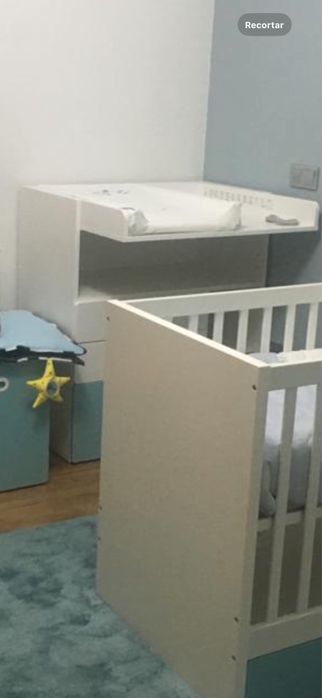 Móvel Muda fraldas/Secretária IKEA como novo