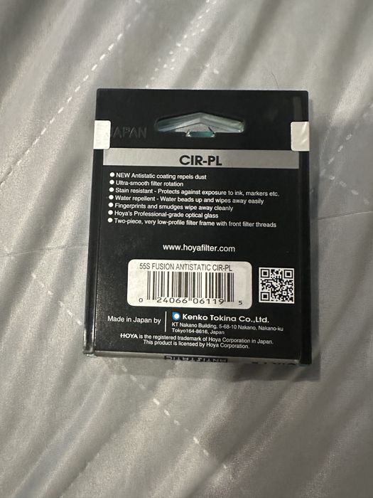 Filtro Hoya Fusion Antistatic CIR-PL 55mm