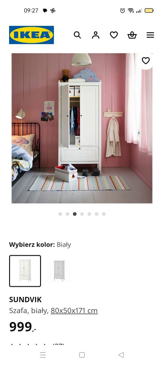 Szafa Sundvik Ikea