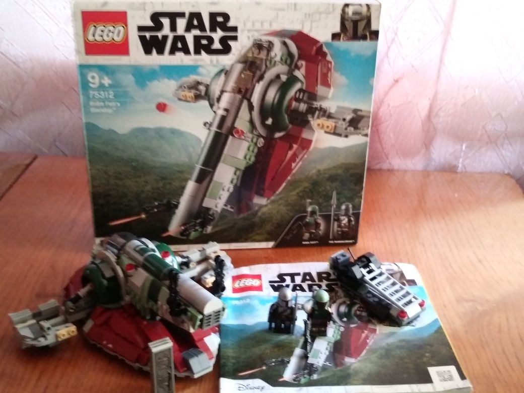 LEGO Star Wars 75312 набор корабль Бобы Фетта лего оригинал