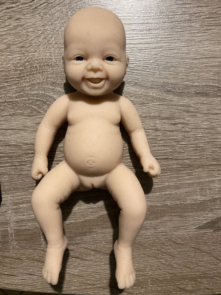 Mini lalka reborn silikon dziecko bobas