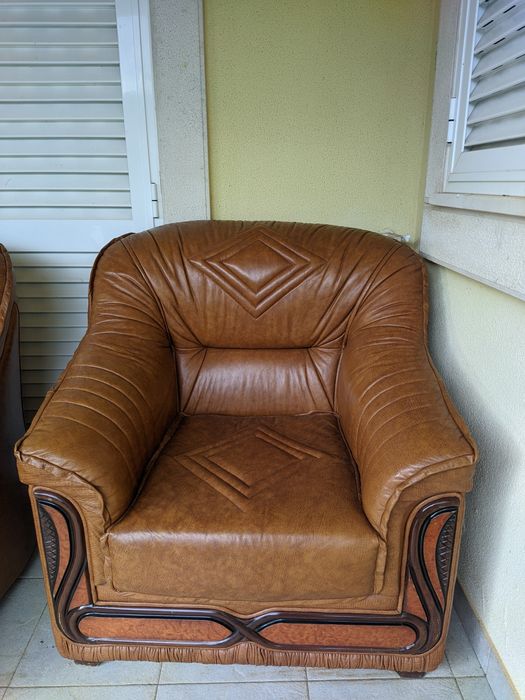 Poltronas em Pele