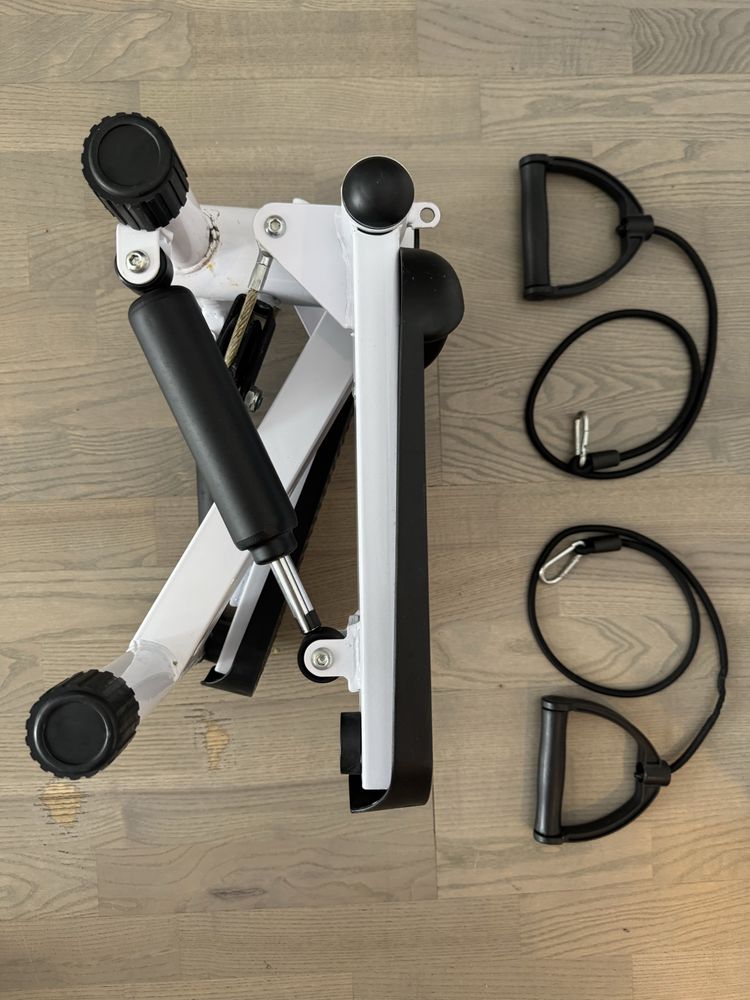 Stepper prosty, domowy fitness z linkami