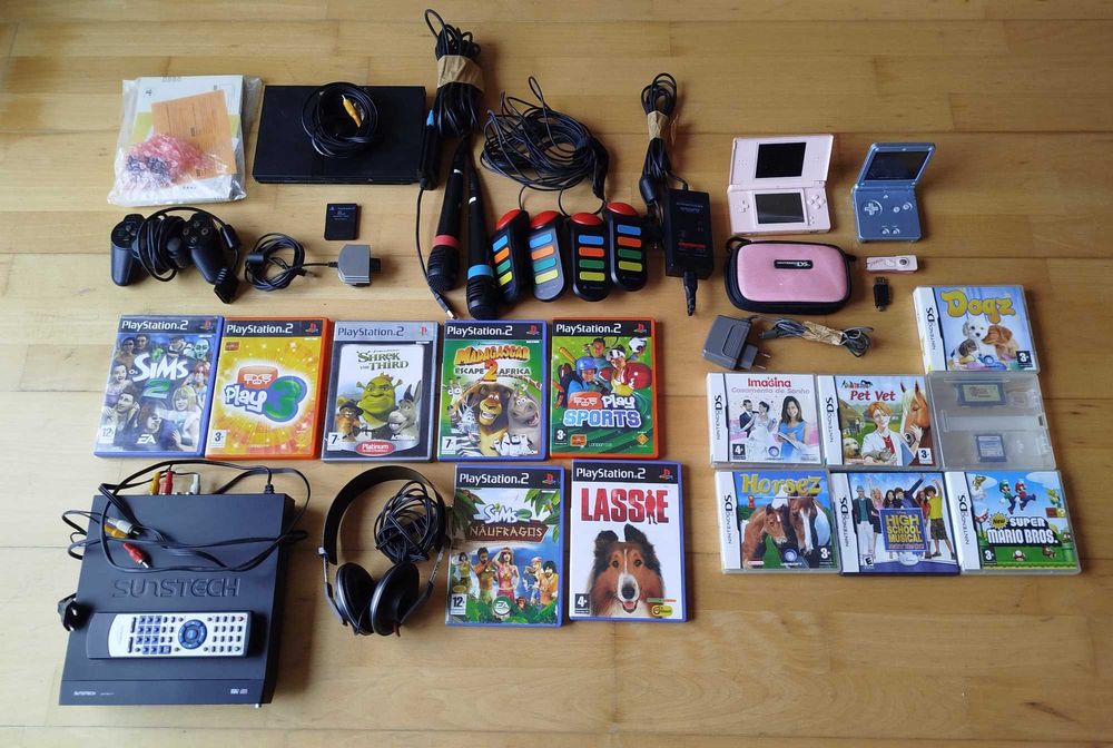 Lote de Videojogos/PlayStation/Outros Artigos diversos