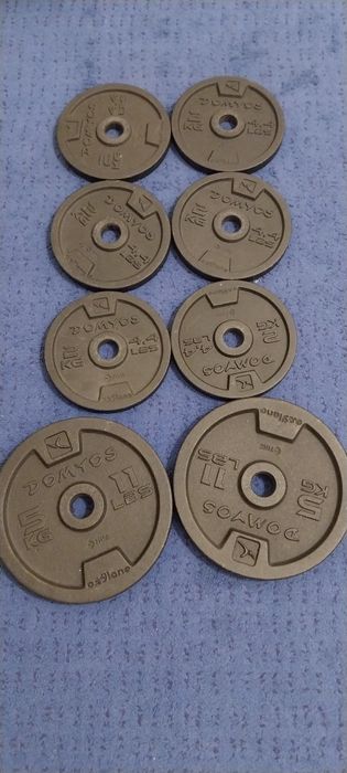 Banco e material de musculação