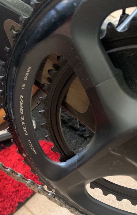 Pedaleiro chimano de disc de 11 V