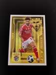 Autocolante caderneta futebol Rafa dourado premium