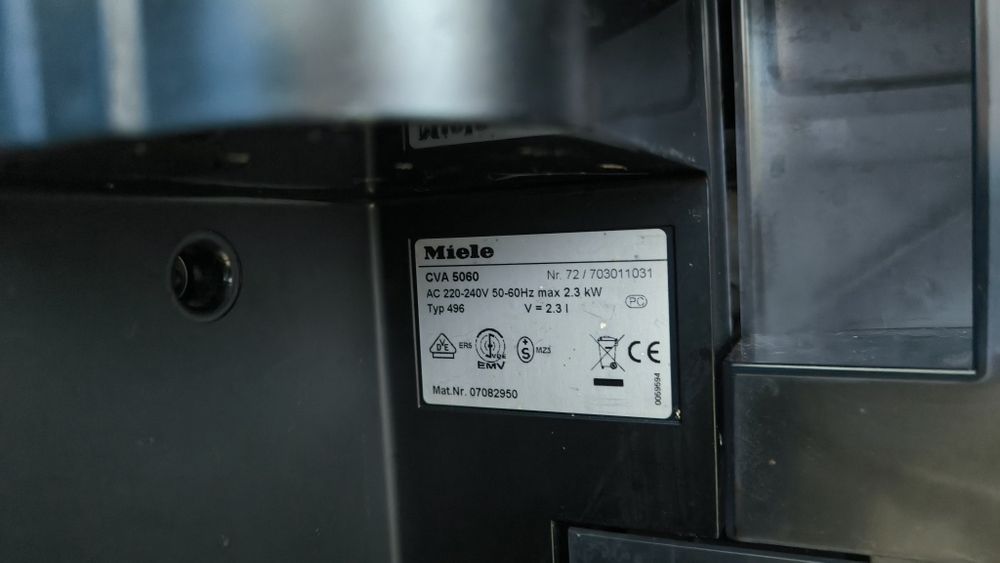 Ekspres Miele cva5060 do zabudowy