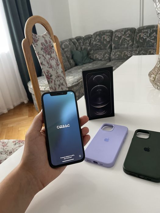 iPhone 12 Pro 128GB bateria 100% idealny z pudełkiem Iphon Apple ios