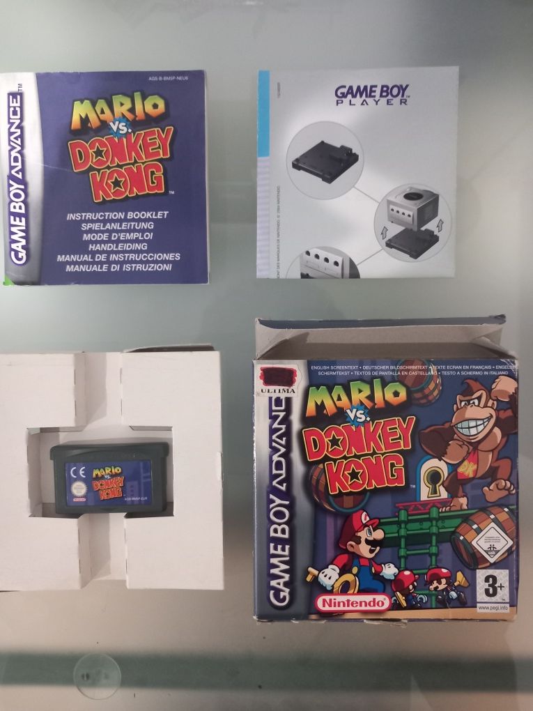 Mario Vs donkey kong gameboy advance completo