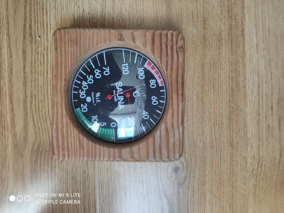 Termometr, higrometr do sauny. Sprzedam zamienię.