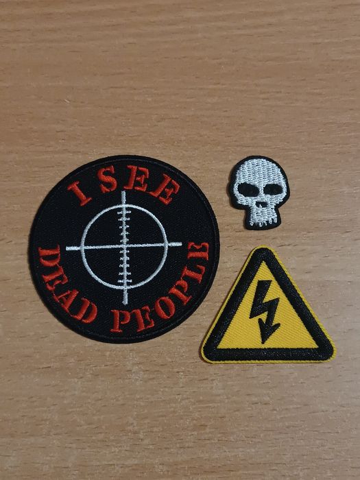 Набір термонашивок/патчів для одягу та кастома