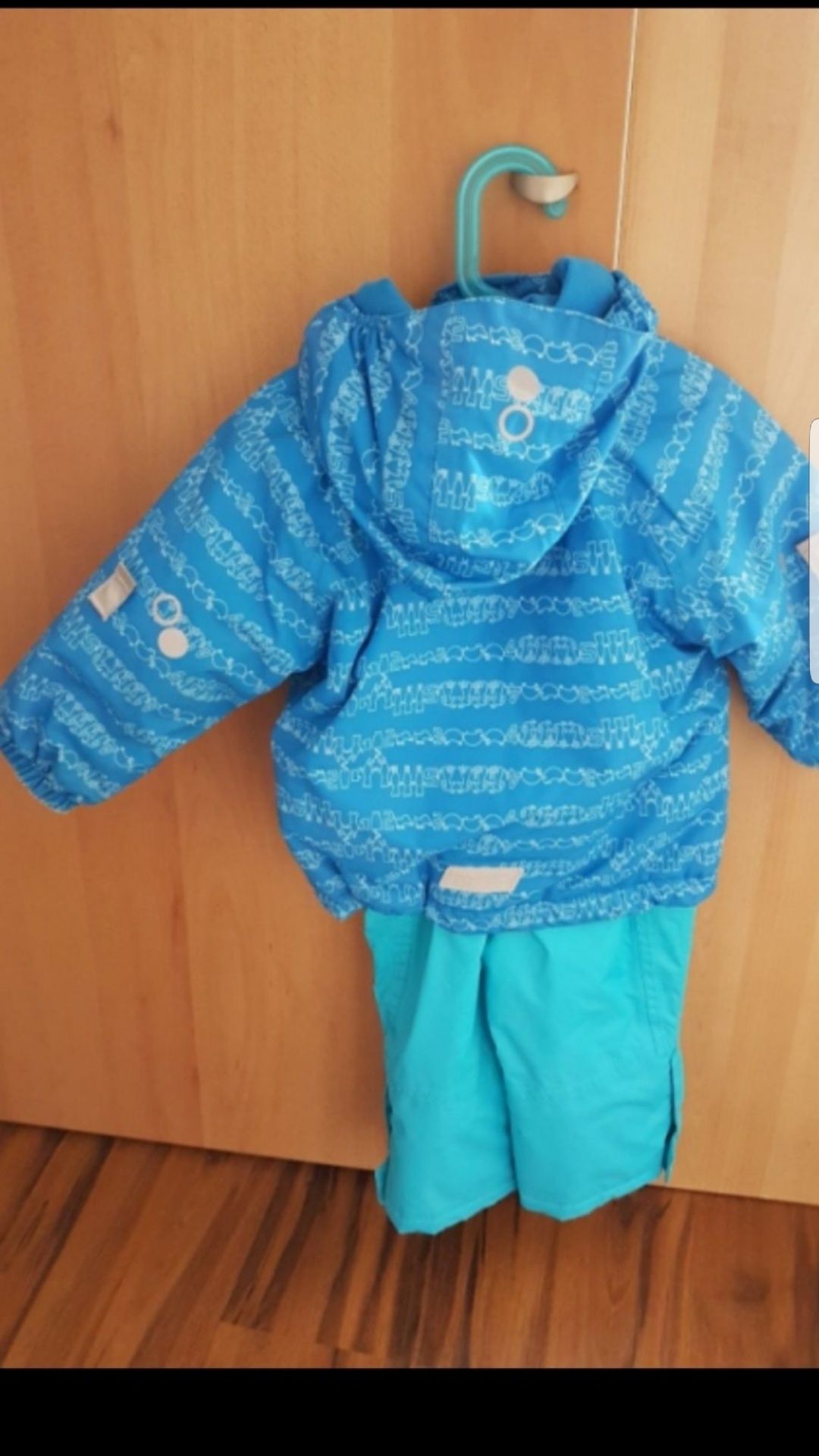 Spodnie narciarskie na szelkach roz 80