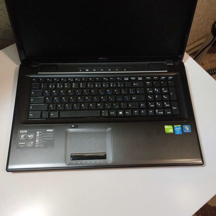 Игровой ноутбук MSI CX70 | 17.3 FHD | Core i5 | видео 2гб | 8/240 SSD