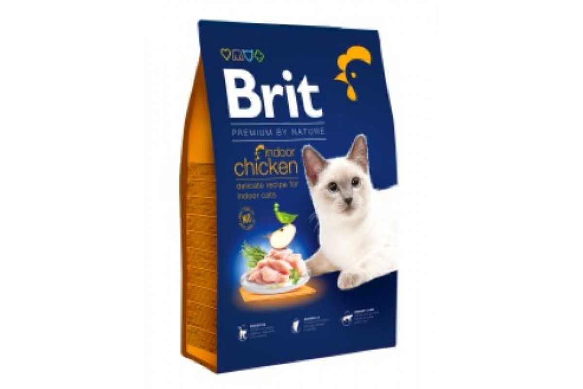 Brit Premium (Brit Premium) by Nature Cat Indoor Chicken 1,5кг