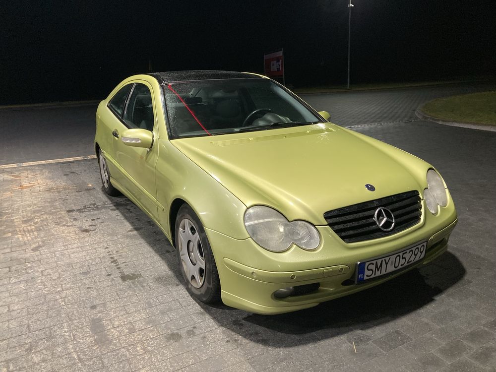 Mercedes W203 SportCoupe 2.0 kompressor Automat LPG