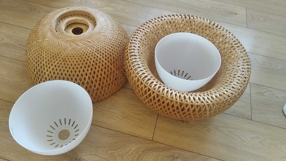 klosz BOJA do lampy wiszącej IKEA stan idealny