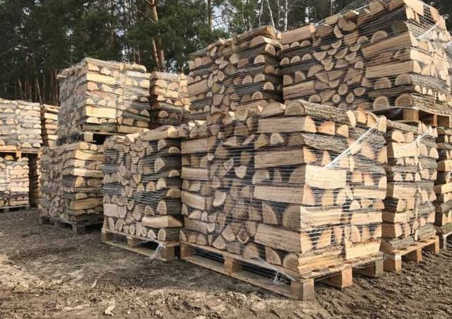 Drewno kominkowe dobre ceny różne gatunki drzew(dąb,buk,itp) od 160zł